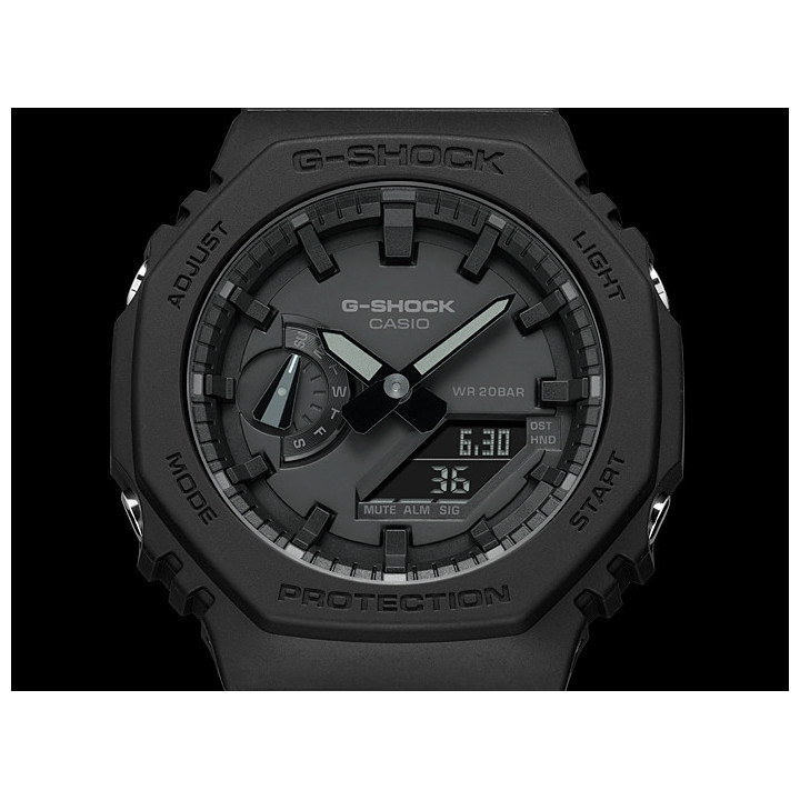 G-SHOCK GA-2100-1A1ER | Montre CasiOak Full Black Carbone