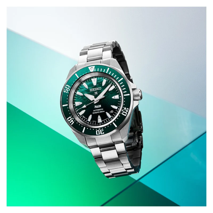 Seiko Prospex SRPL53K1 Slim Samurai PADI | Édition Spéciale Vert Émeraude