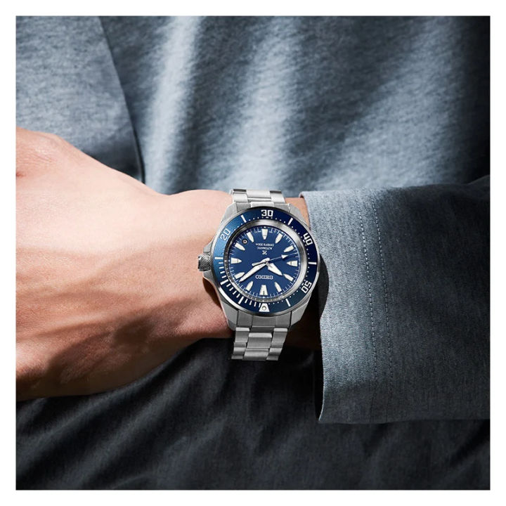 Seiko Prospex SRPL51K1 Montre Automatique Slim Samurai Bleue