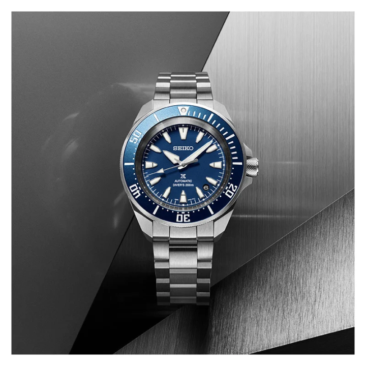 Seiko Prospex SRPL51K1 Montre Automatique Slim Samurai Bleue