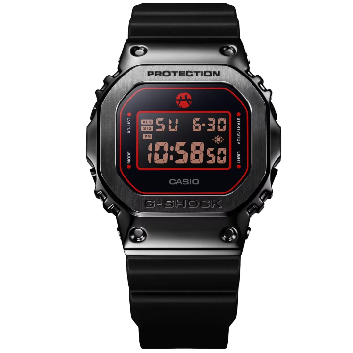 G-SHOCK GM-5600RH-1ER | Édition Rui Hachimura | Black Samurai