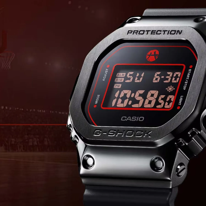 G-SHOCK GM-5600RH-1ER | Édition Rui Hachimura | Black Samurai