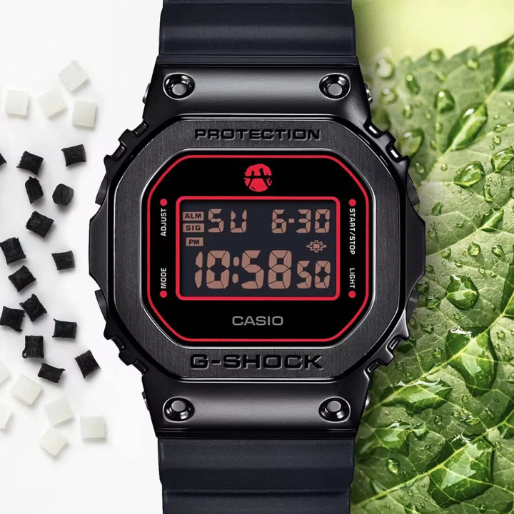G-SHOCK GM-5600RH-1ER | Édition Rui Hachimura | Black Samurai