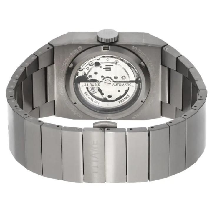 LIP Big TV 671658 Automatique | Montre Design Roger Tallon Titane