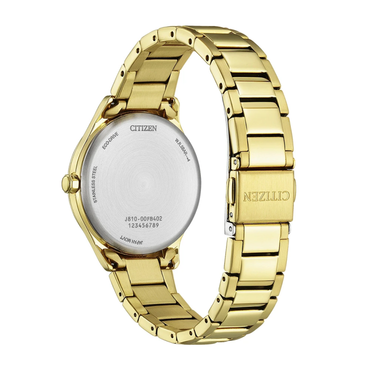 Citizen FE6122-64A Eco-Drive | Montre Femme Or Jaune | Solaire