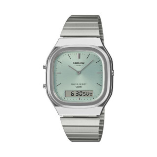 Montre CASIO Vintage AQ-240E-2AEF | Double Affichage | Cadran Soleillé Bleu