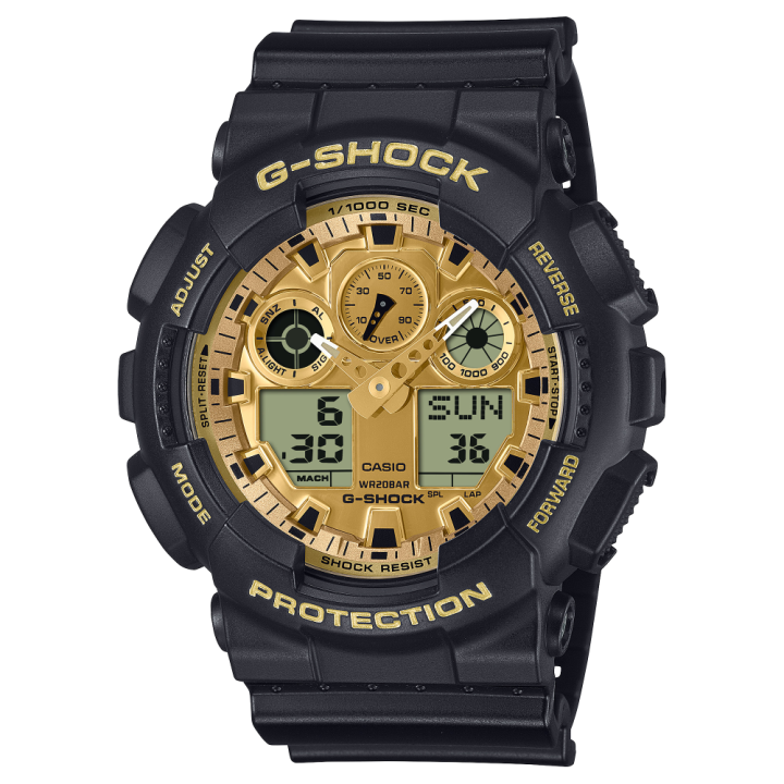 G-SHOCK GA-100GGB-1A9ER Black & Gold