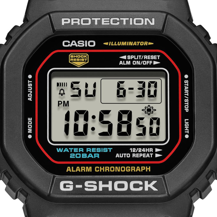 G-SHOCK DW-5600RL-1ER Red Line Series The Origin