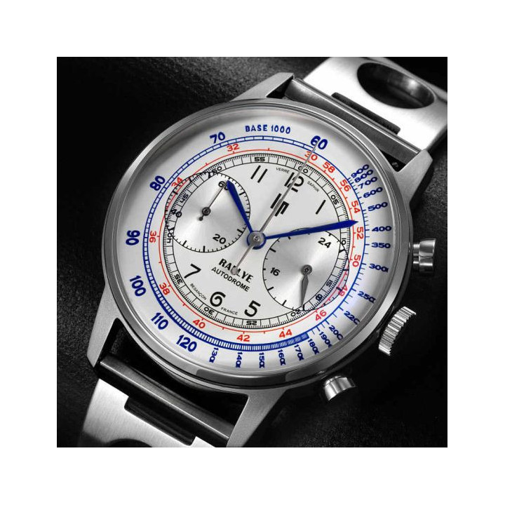 Montre LIP Rallye 671827 Autodrome | Chronographe Meca-Quartz