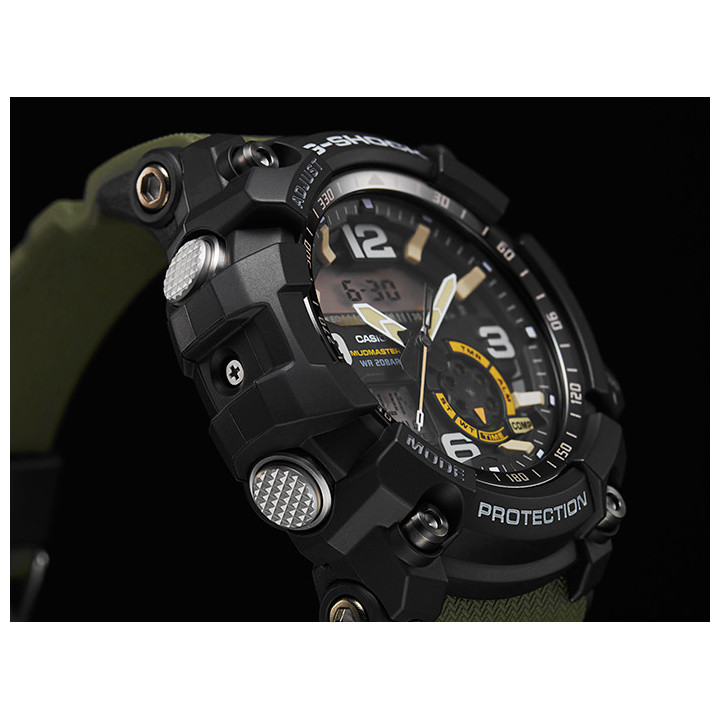 Montre G-SHOCK Mudmaster GG-1000-1A3ER Kaki | Boutique officielle