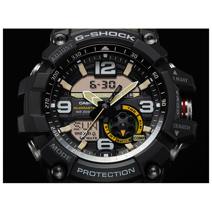Montre G-SHOCK Mudmaster GG-1000-1A3ER Kaki | Boutique officielle