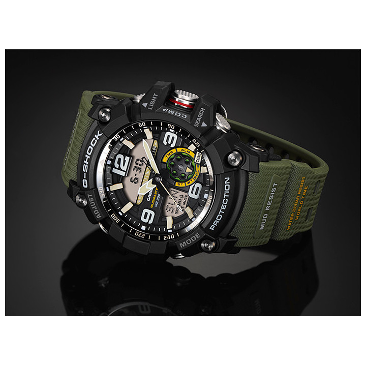 Montre G-SHOCK Mudmaster GG-1000-1A3ER Kaki | Boutique officielle