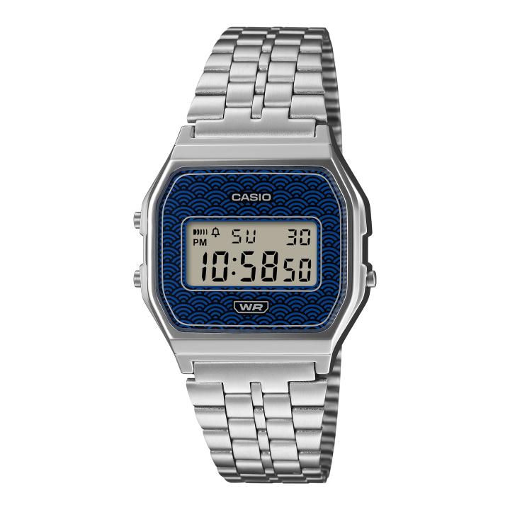 Montre CASIO Vintage A159WEVJ-2ER Seigaiha | Made in Japan