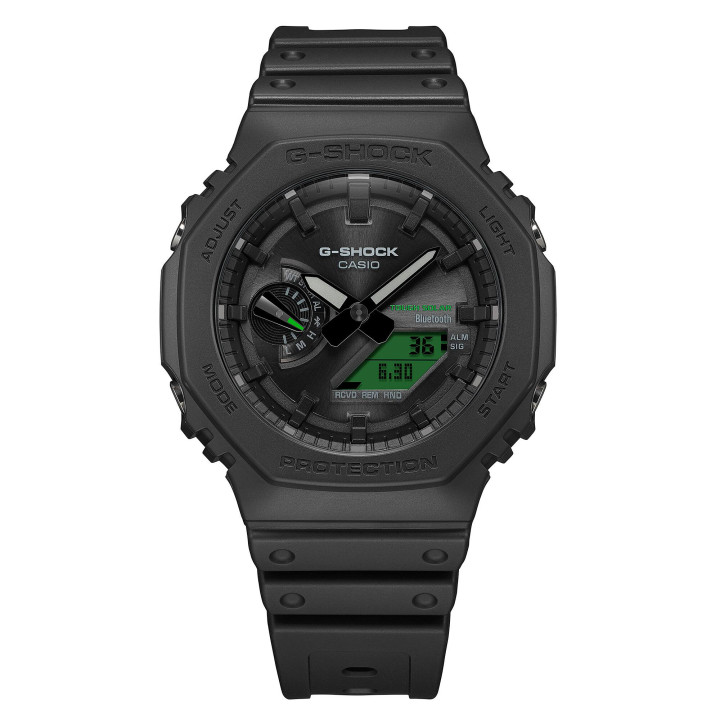 Montre G-SHOCK Bluetooth Solaire GA-B2100BEG-1A | Black & Electro Green