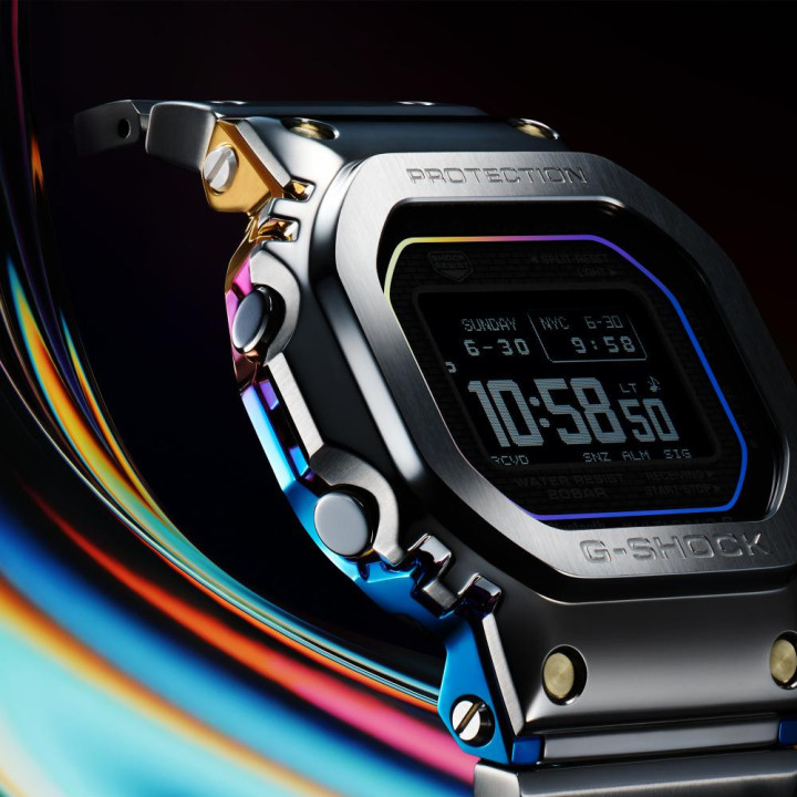 Montre G-SHOCK GMW-BZ5000RC-1 Full Metal Rainbow | Écran MIP