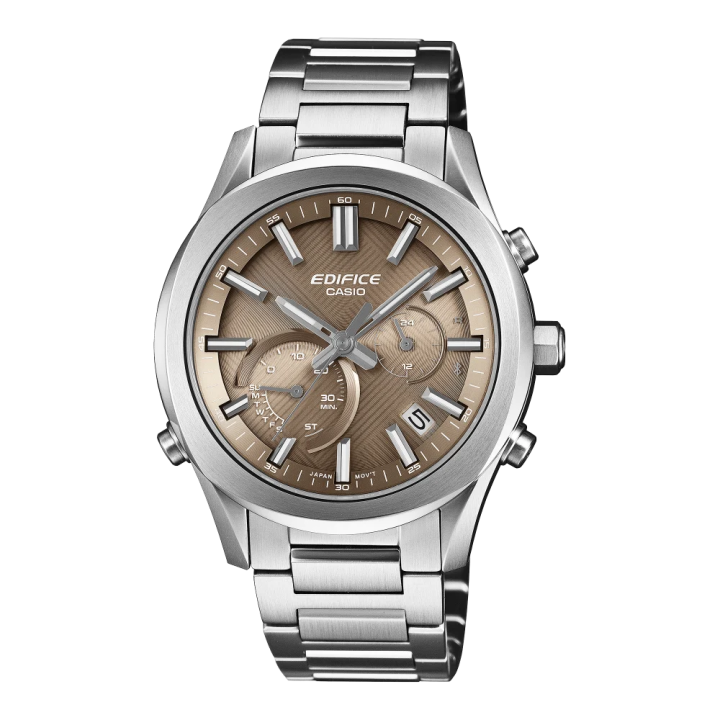 Montre CASIO EDIFICE Slim | EQB-1300D-5AEF | Bluetooth Solaire | Acier & Cuivre