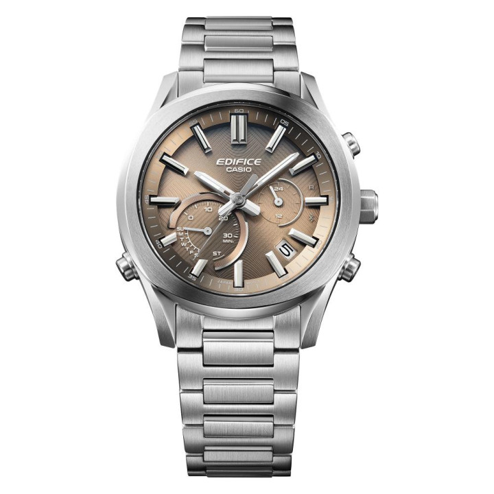 Montre CASIO EDIFICE Slim | EQB-1300D-5AEF | Bluetooth Solaire | Acier & Cuivre