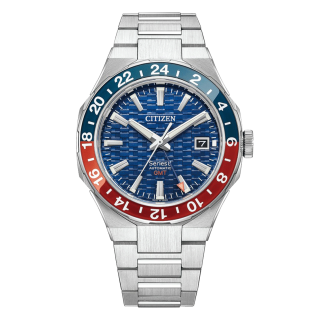Montre Citizen Série 8 NB6030-59L GMT Automatique Pepsi | Bleu