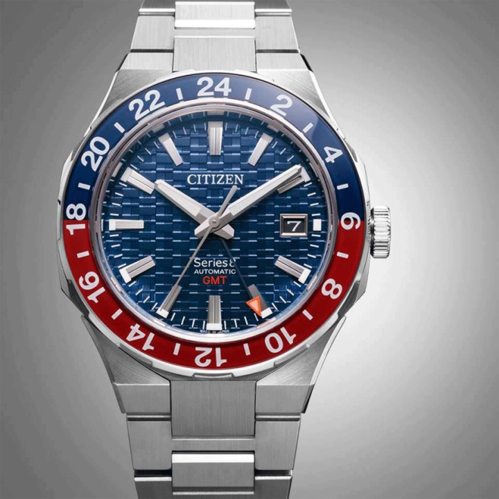 Montre Citizen Série 8 NB6030-59L GMT Automatique Pepsi | Bleu