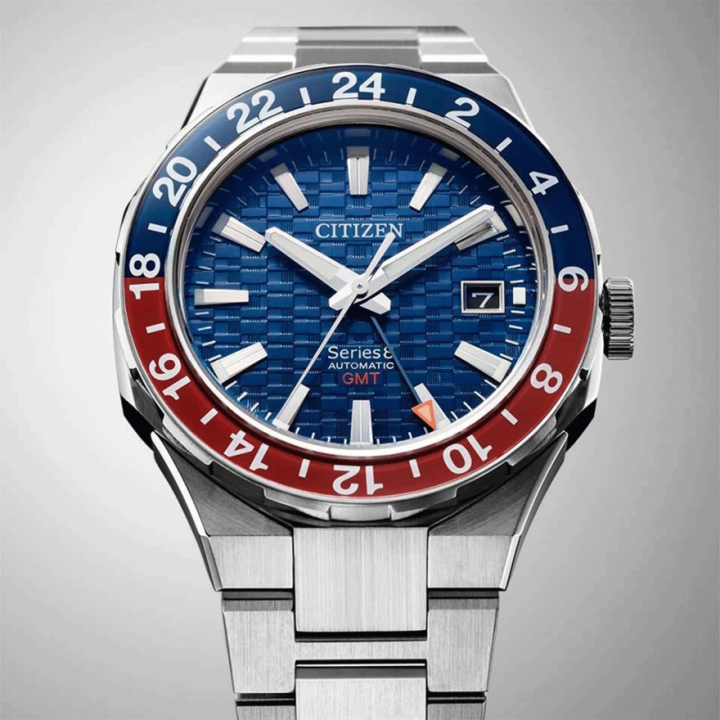 Montre Citizen Série 8 NB6030-59L GMT Automatique Pepsi | Bleu