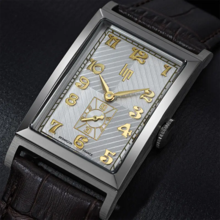 Montre Homme LIP Churchill T24 671945 Acier Cuir Noir