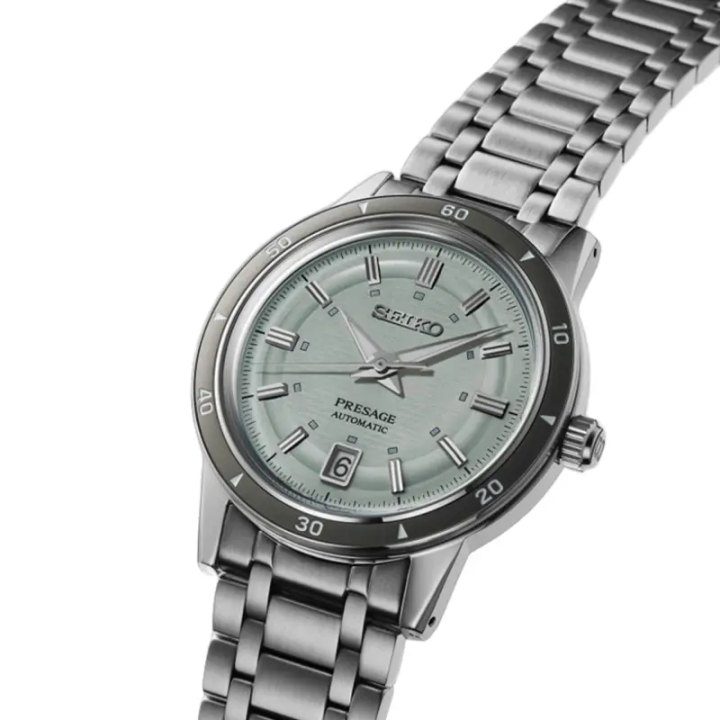 Seiko Presage SRPL71J1 Style 60's | Automatique Vert d'Eau