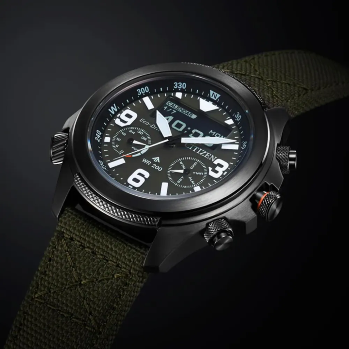 Citizen Promaster Land JV1005-02W 35e Anniversaire | Montre Solaire Field