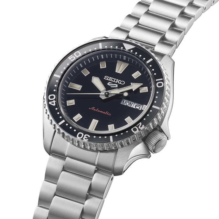 Seiko 5 Sports SRPL85K1 42,5 mm | Montre Automatique Noire Heritage