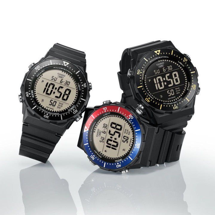 Casio AE-1700H-1A2VEF Pepsi | Montre Homme Digitale Pile 10 Ans