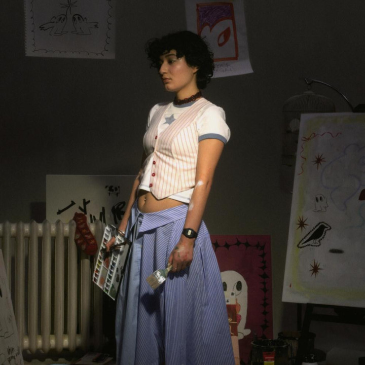 Casio F-91W-1YEG Original | Montre Mixte Digitale Vintage Noire & Bleue