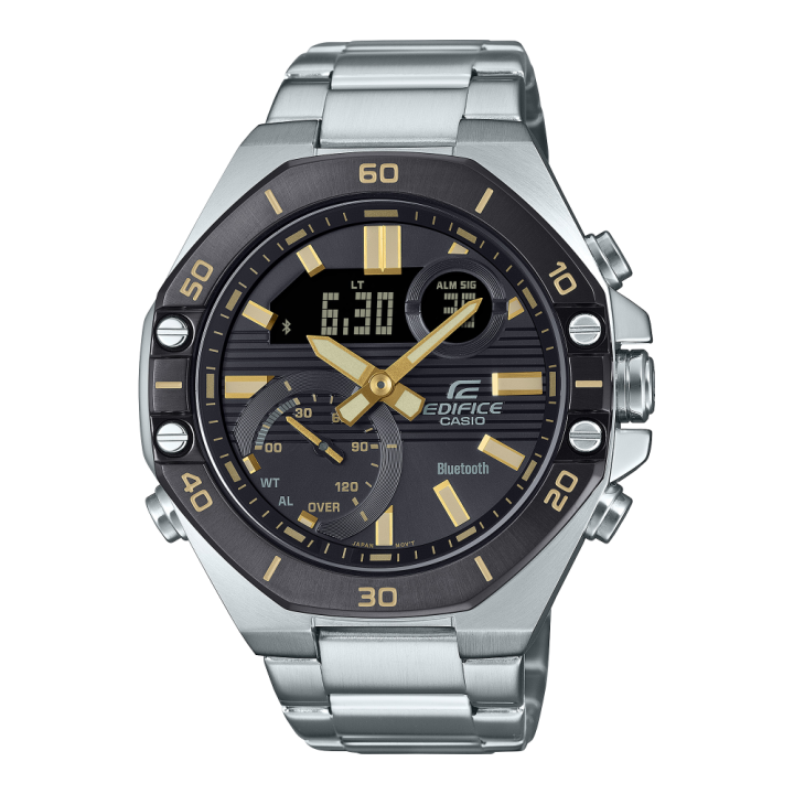 Casio EDIFICE ECB-10DB-1A9EF | Montre Connectée Acier & Or