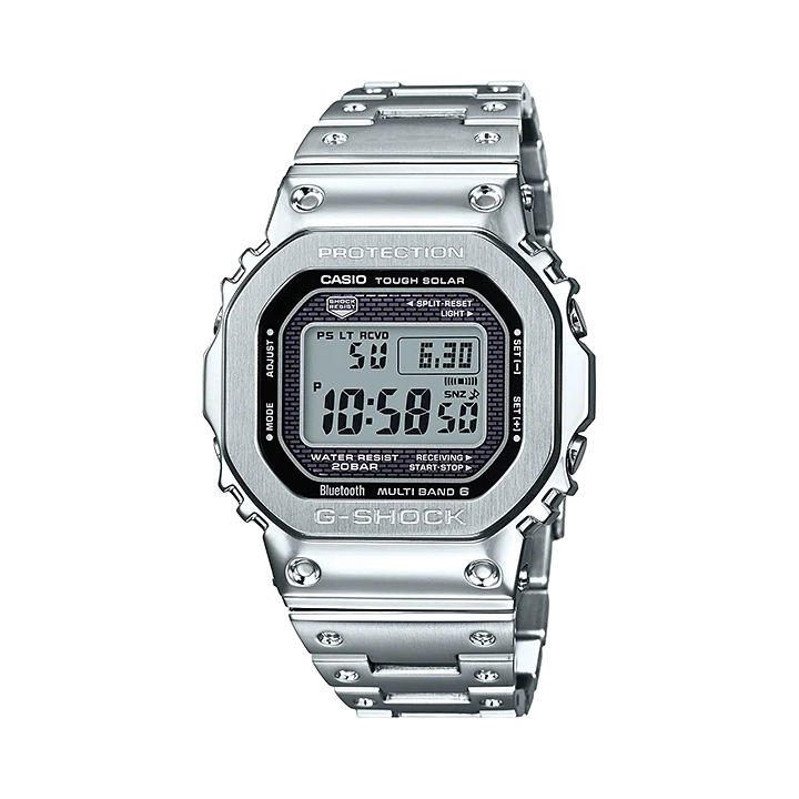 G-SHOCK GMW-B5000D-1 | Montre Full Metal Origin Acier Argent