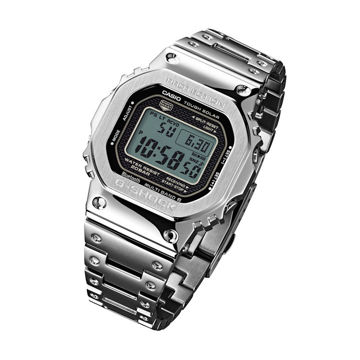 G-SHOCK GMW-B5000D-1 | Montre Full Metal Origin Acier Argent