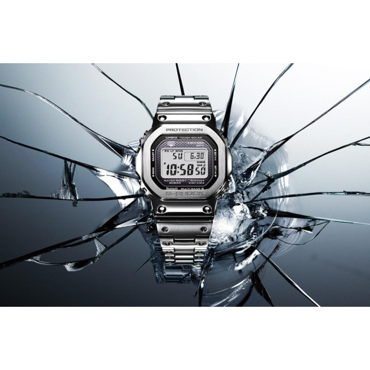 G-SHOCK GMW-B5000D-1 | Montre Full Metal Origin Acier Argent