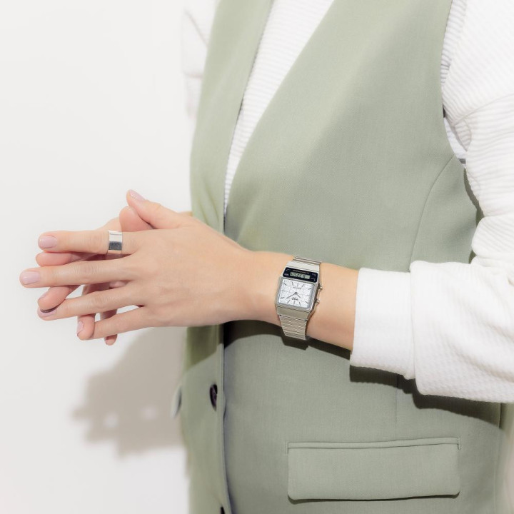 Casio Vintage AQ-800E-7AEF | Montre Ana-Digi Design AQ-450