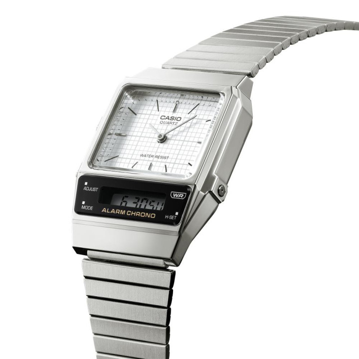 Casio Vintage AQ-800E-7AEF | Montre Ana-Digi Design AQ-450