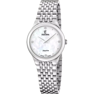 Festina Swiss Made Grace F20096/1 | Montre Femme Saphir 26mm
