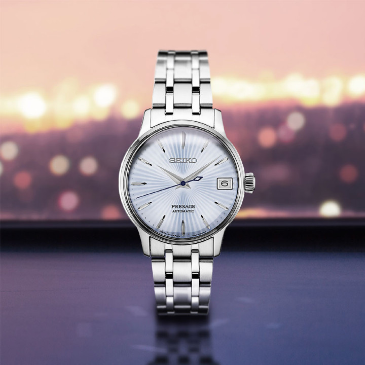 Montre SEIKO Presage SRPE19J1 Skydiving | Cocktail Time Automatique