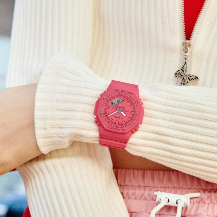 G-SHOCK GMA-P2100-4AER Tone on Tone | Montre Compacte Rose