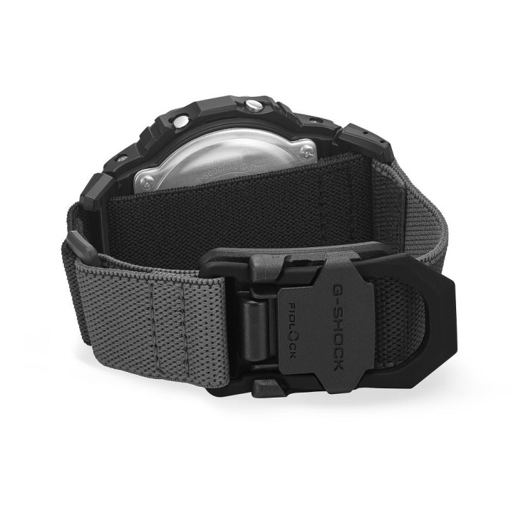 G-SHOCK DW-5600MNC-1 Noir | Bracelet Tissu & Boucle FIDLOCK®