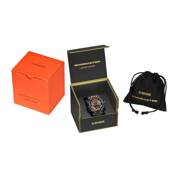 G-SHOCK MUDMASTER GWG-B1000MG-1A9 Magma Gold | Solaire & Carbone