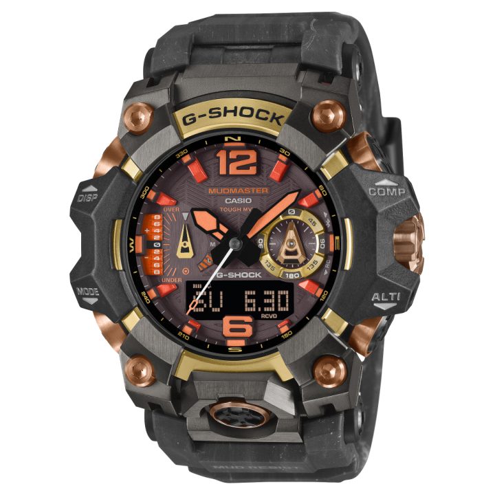 G-SHOCK MUDMASTER GWG-B1000MG-1A9 Magma Gold | Solaire & Carbone