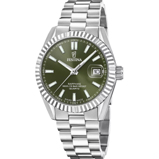 Festina Swiss Made F20084/C | Montre Homme Cadran Vert Saphir