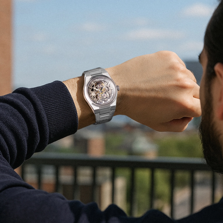 Festina Swiss Made Rive Skeleton F20069/1 | Montre Automatique Soprod