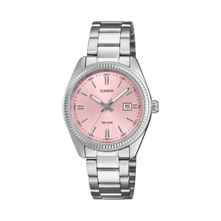Casio Heritage LTP-1302PD-4AVEF | Montre Femme Cadran Rose Acier