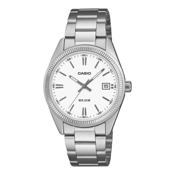 Casio Timeless UTP-1302PD-7AVEF | Montre Mixte 35mm Cadran Blanc