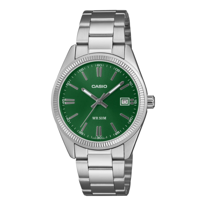 Casio Timeless UTP-1302PD-3A1VEF | Montre Mixte 35mm Cadran Vert Sapin