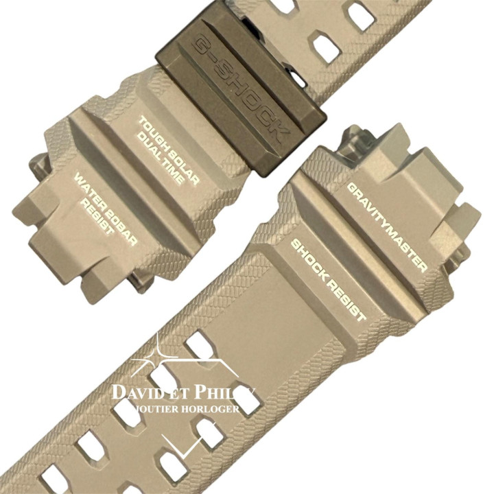 Bracelet Résine Gris/Bleu Casio G-Shock Gravitymaster GR-B300 (10672321)