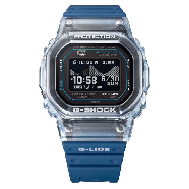 G-SHOCK G-LIDE GBX-H5600-2 | Montre Surf & Cardio Polar™