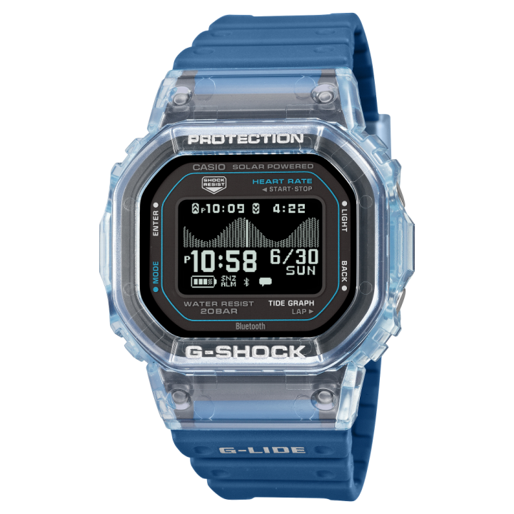 G-SHOCK G-LIDE GBX-H5600-2 | Montre Surf & Cardio Polar™